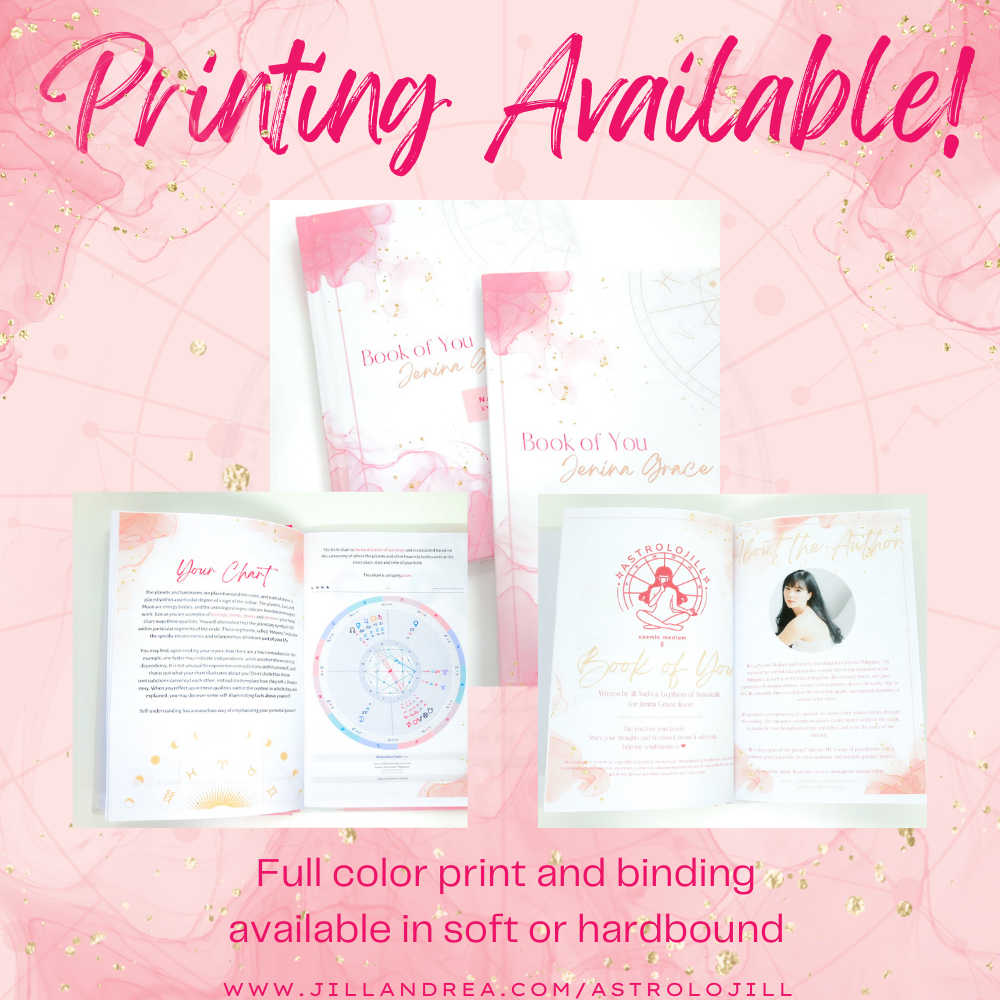 The Book of You - Natal Chart Reading (Printed)