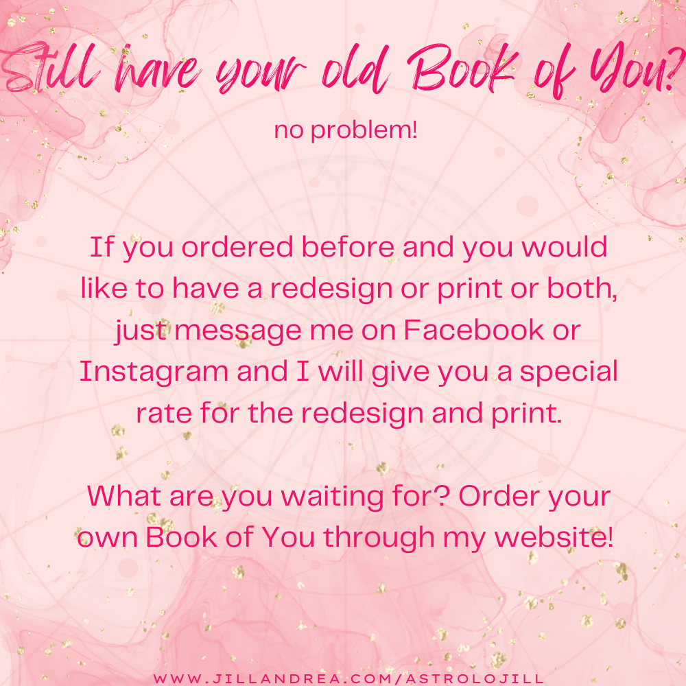 The Book of You - Natal Chart Reading (Printed)