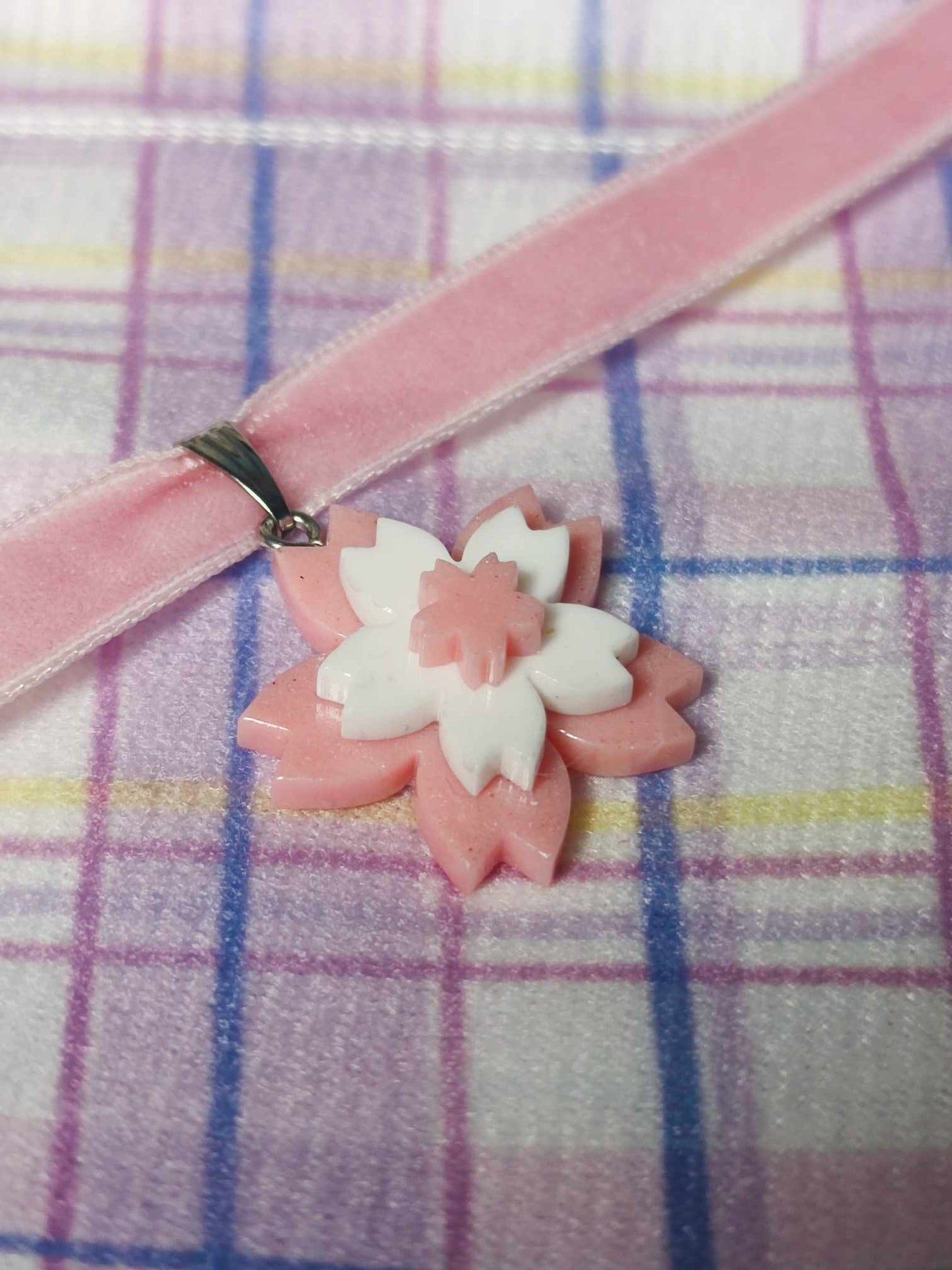 Transcendent Cherry Blossom Choker