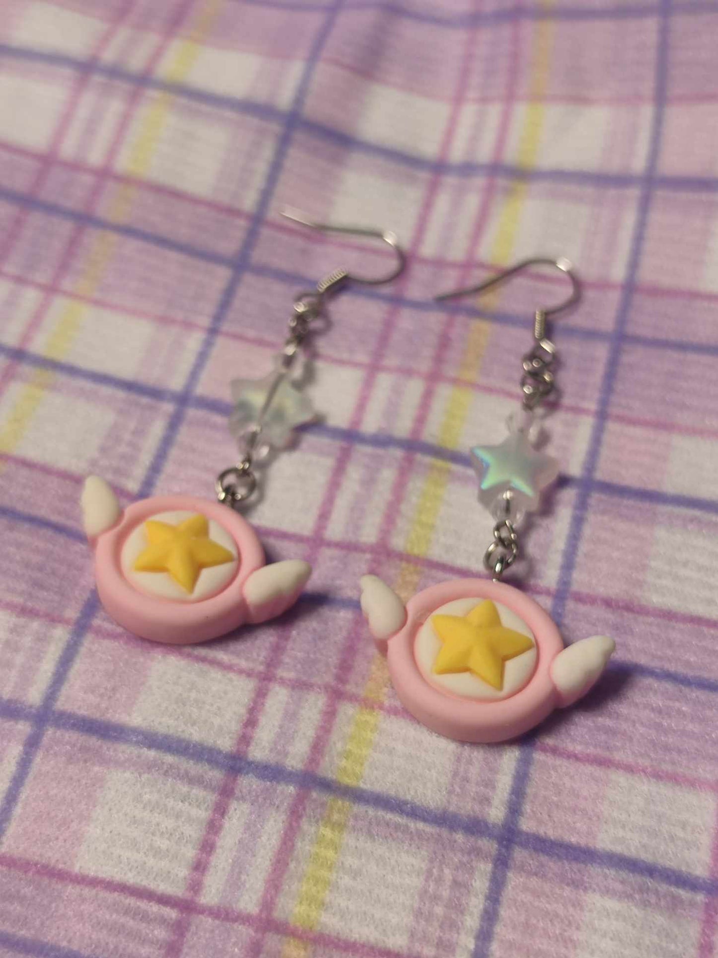 Card Captor inspired earrings