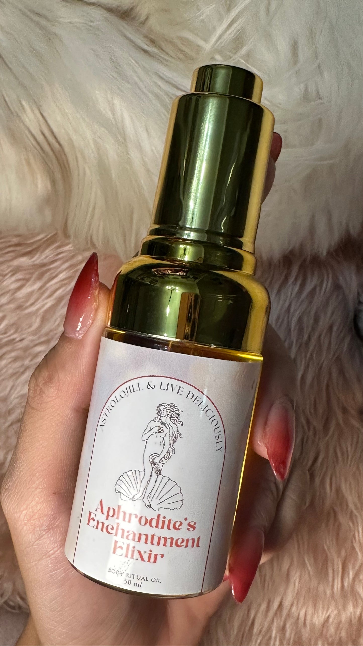 Aphrodite's Enchantment Elixir Body Ritual Oil