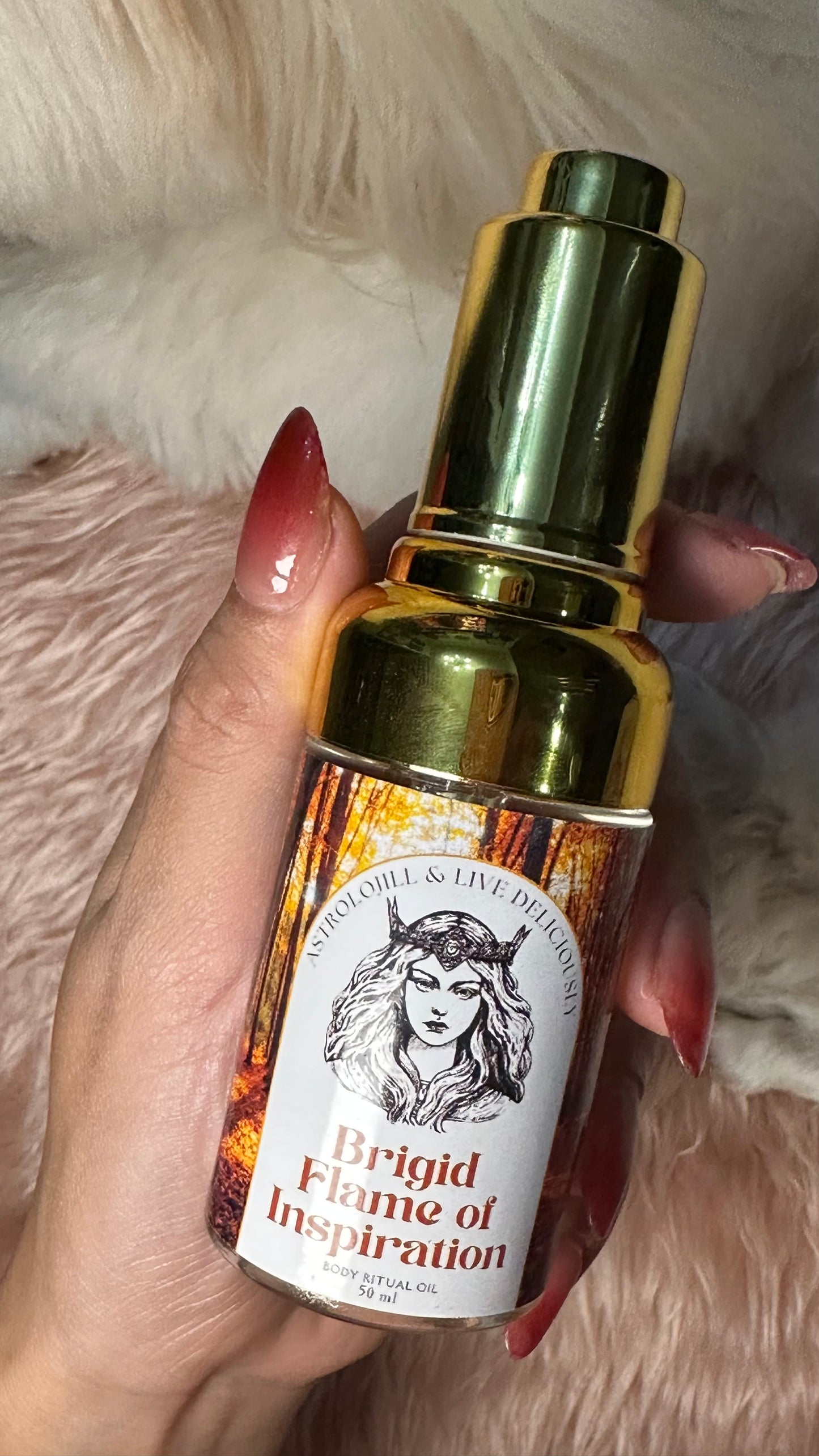 Brigid's Flame of Inspiration Body Ritual Oil