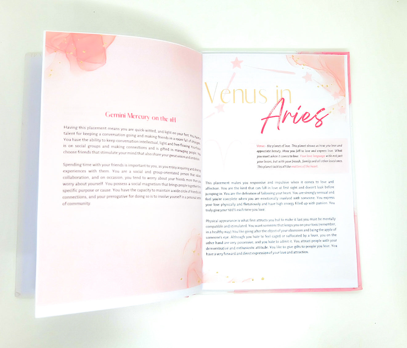 The Book of You - Natal Chart Reading (Printed)