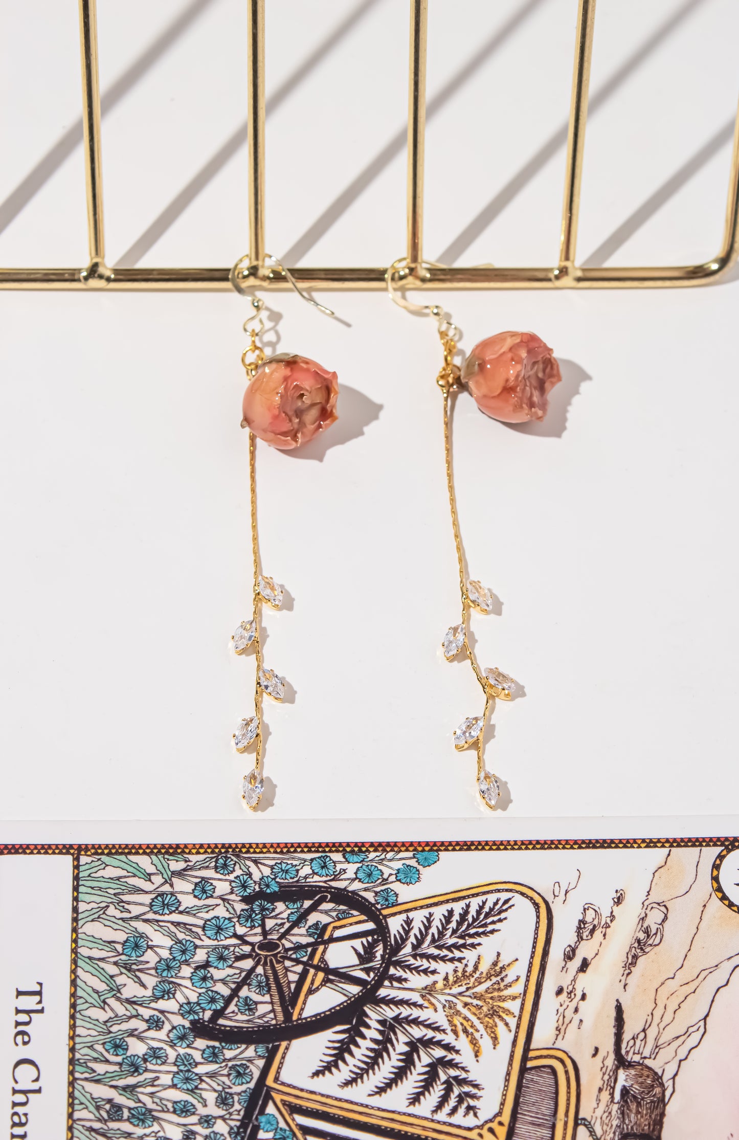 Rose Vine Earrings