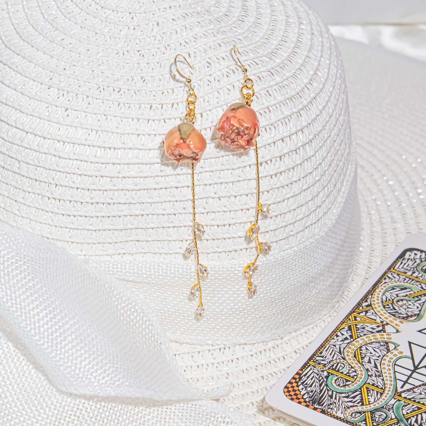 Rose Vine Earrings