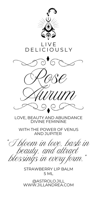 Rose Aurum Lip Balm (Love & Abundance)
