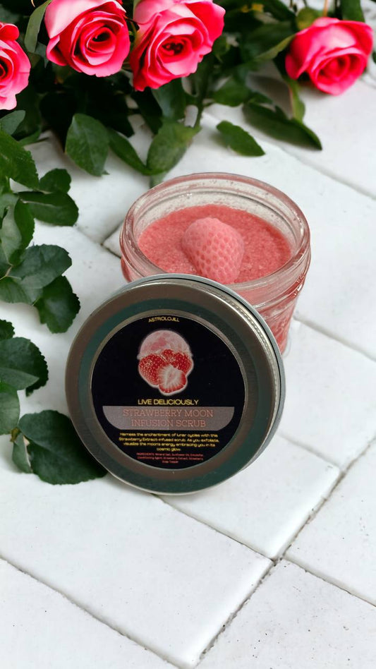Strawberry Moon Infusion Salt Scrub