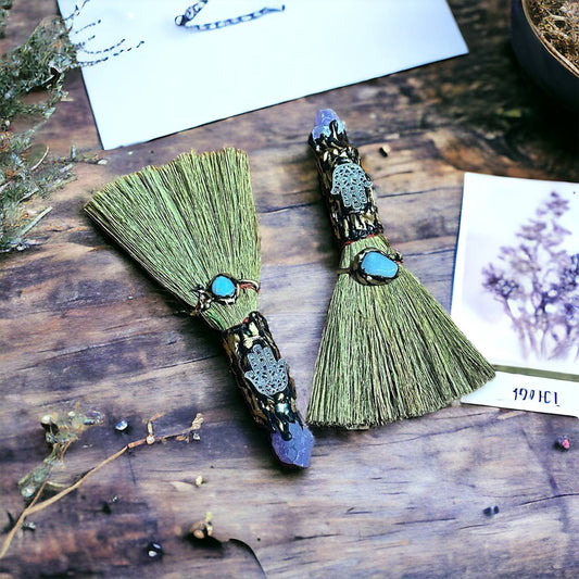 Crystal Magick Altar Broom