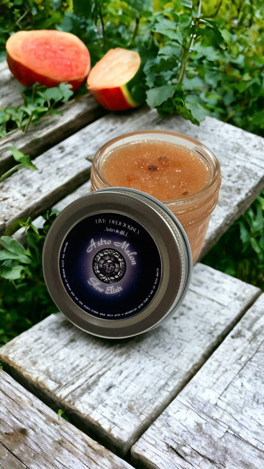 Astro Melon Glow Elixir Sugar Scrub