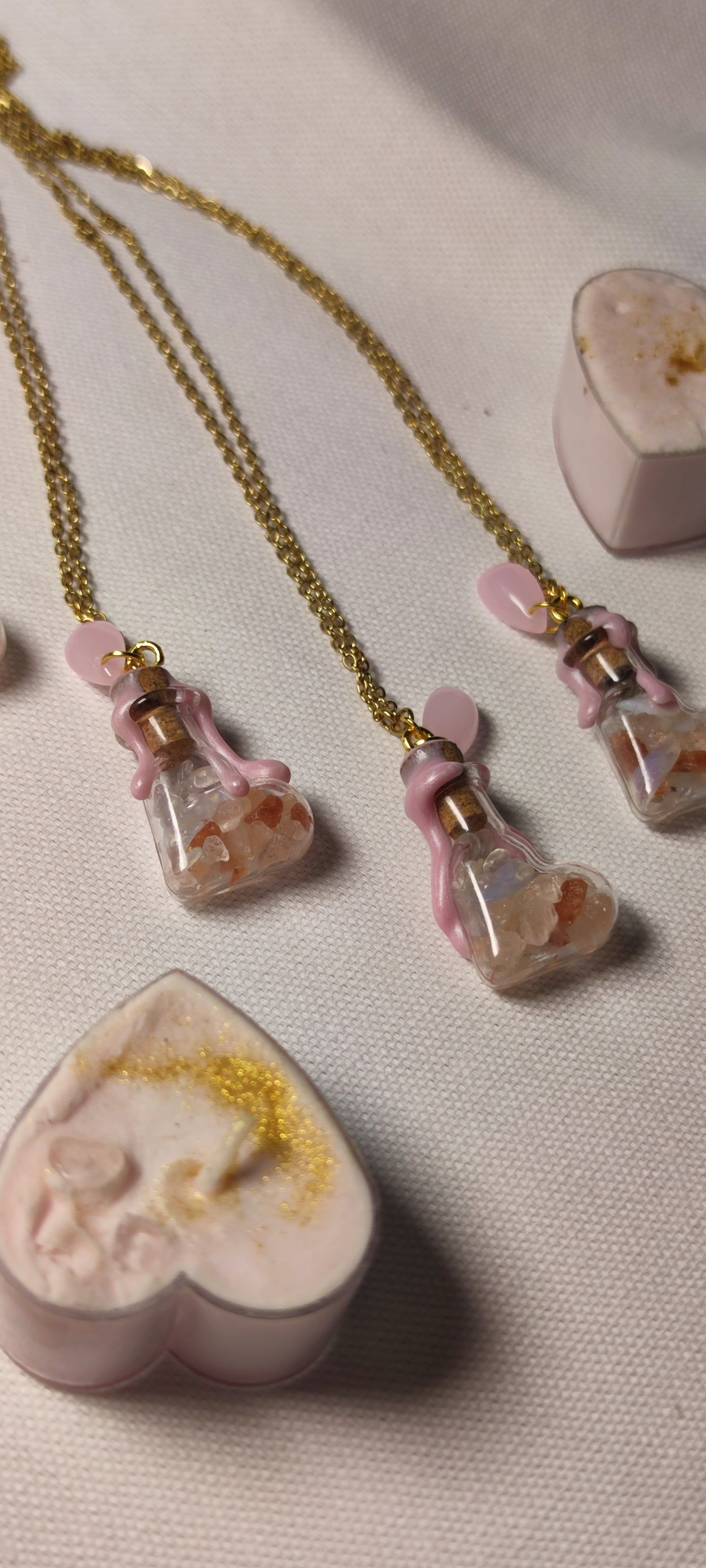 Love Spell Jar necklace