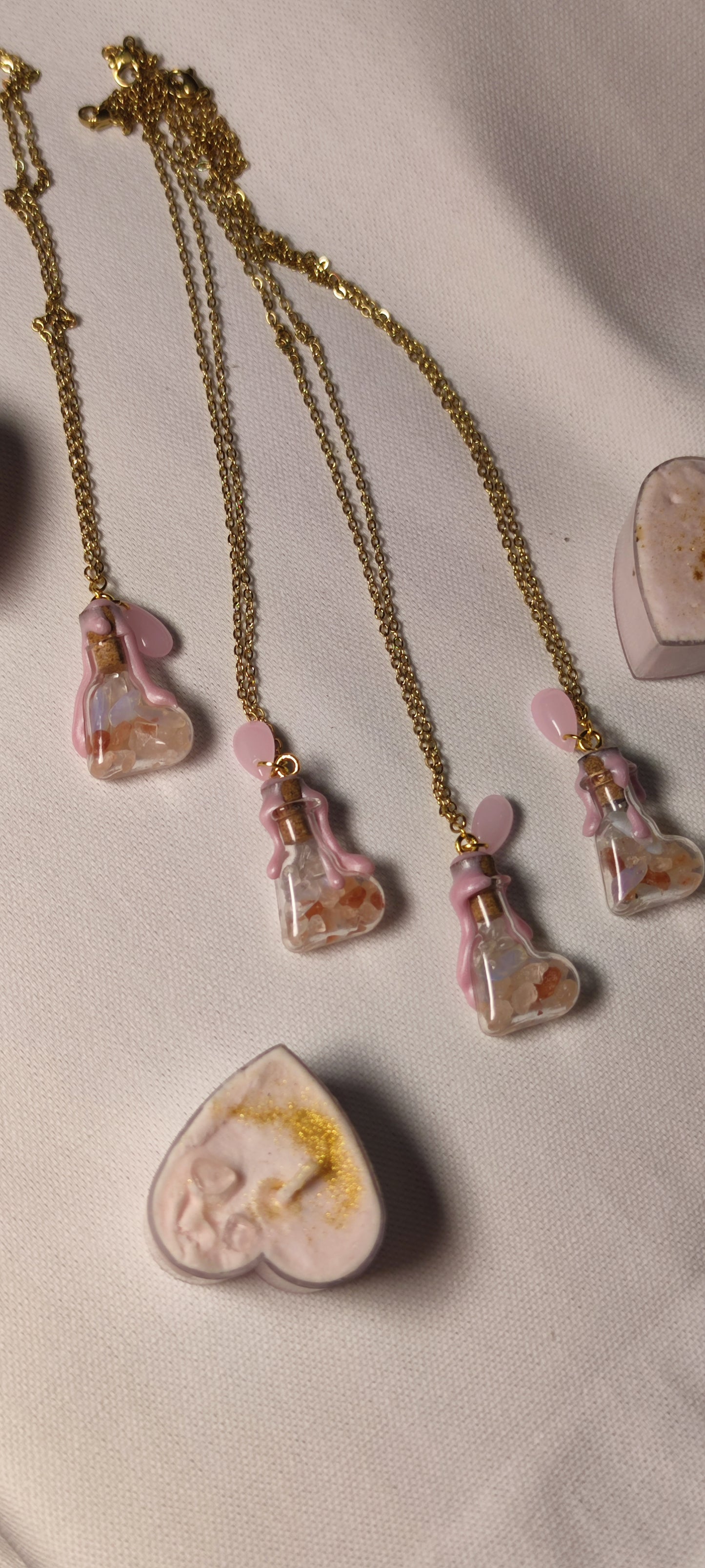 Love Spell Jar necklace