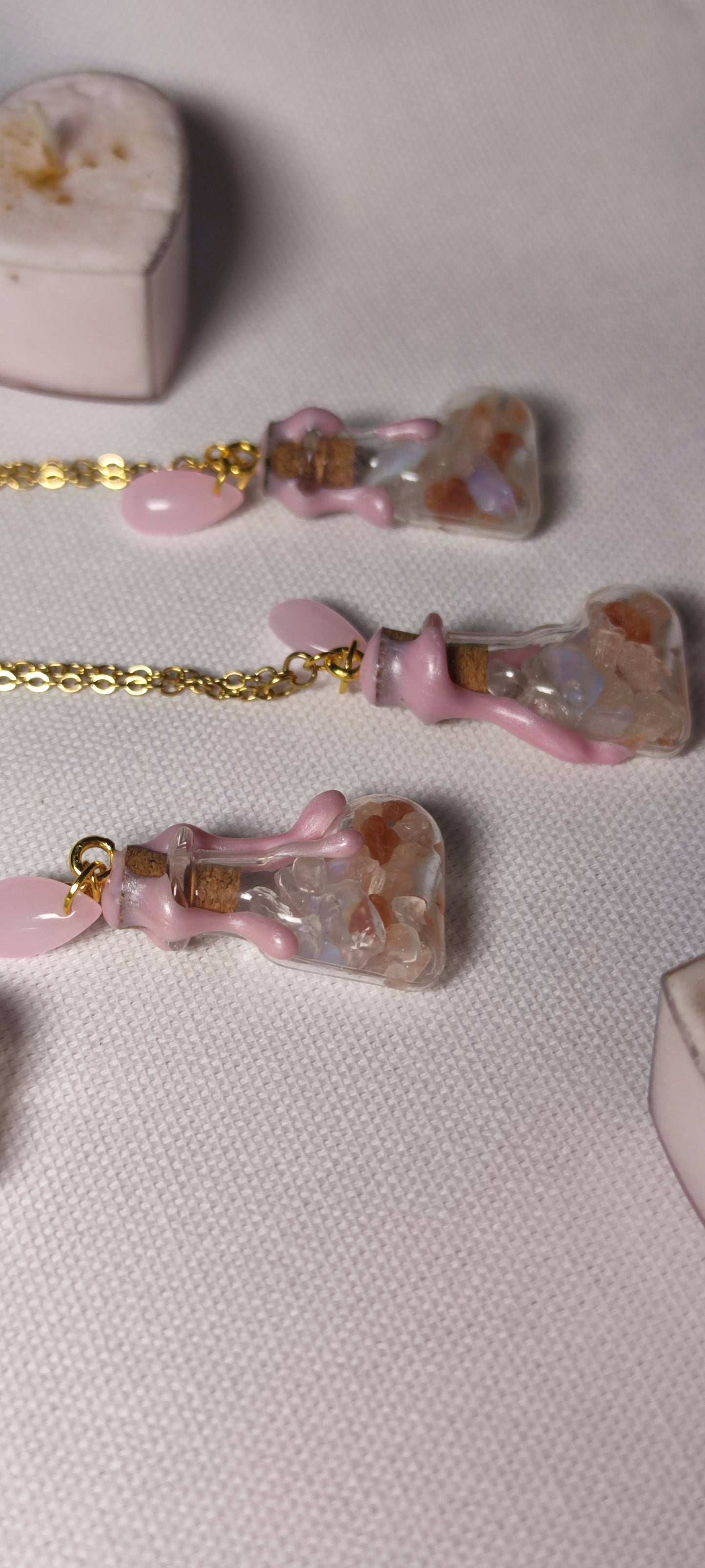 Love Spell Jar necklace