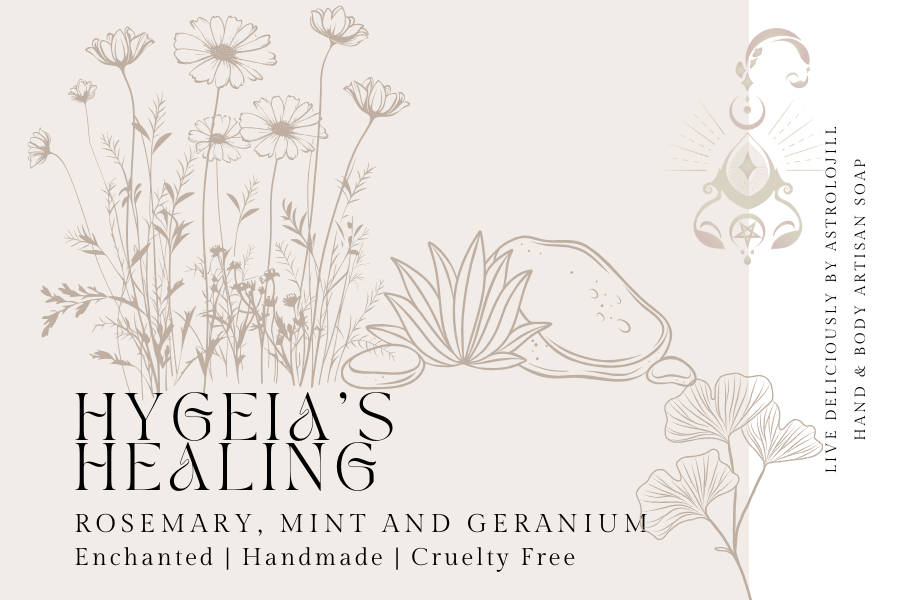 Hygeia's Healing Artisan Soap - AstroloJill & Live Deliciously