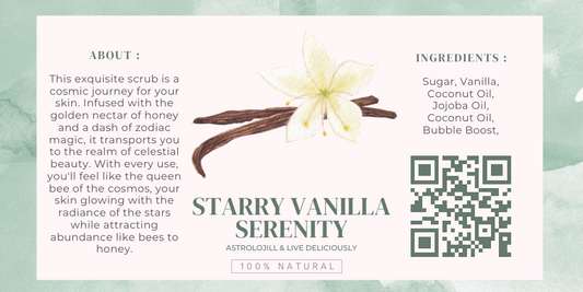 Starry Vanilla Serenity Sugar Scrub