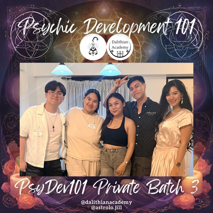 Psychic Development 102 class (on site) (2ND BATCH)