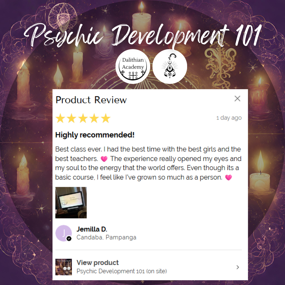 Psychic Development 102 class (on site)
