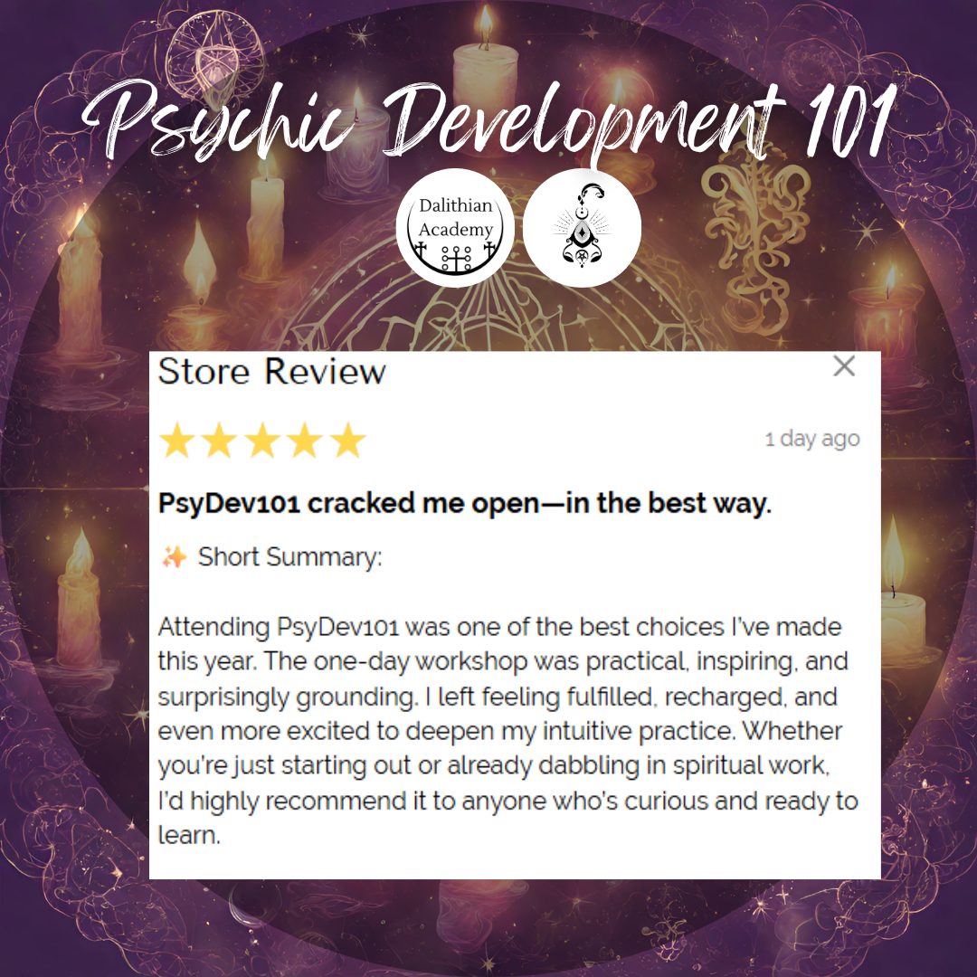 Psychic Development 102 class (on site) (2ND BATCH)