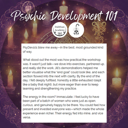 Psychic Development 102 class (on site)
