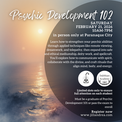 Psychic Development 102 class (on site)