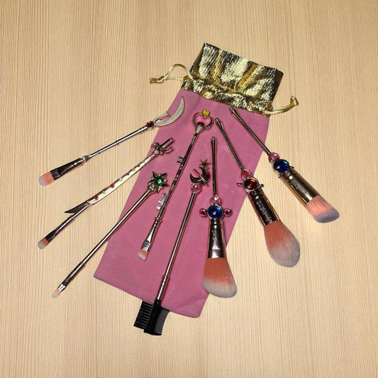 Magical Girl Wand Brush Set