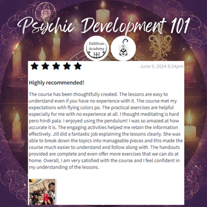 Psychic Development 102 class (on site) (2ND BATCH)