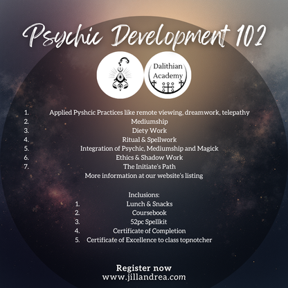 Psychic Development 102 class (on site)