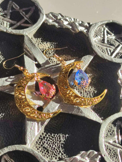 Moon intuition earrings