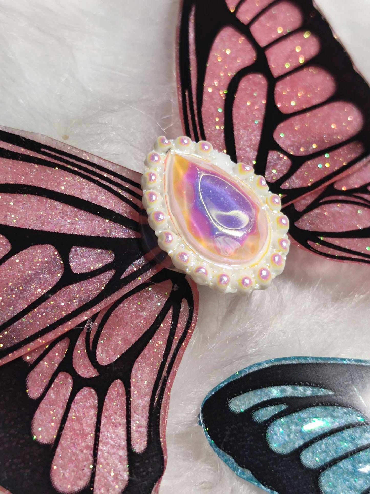 Kaleidoscope of Dreams : Butterfly hair clips