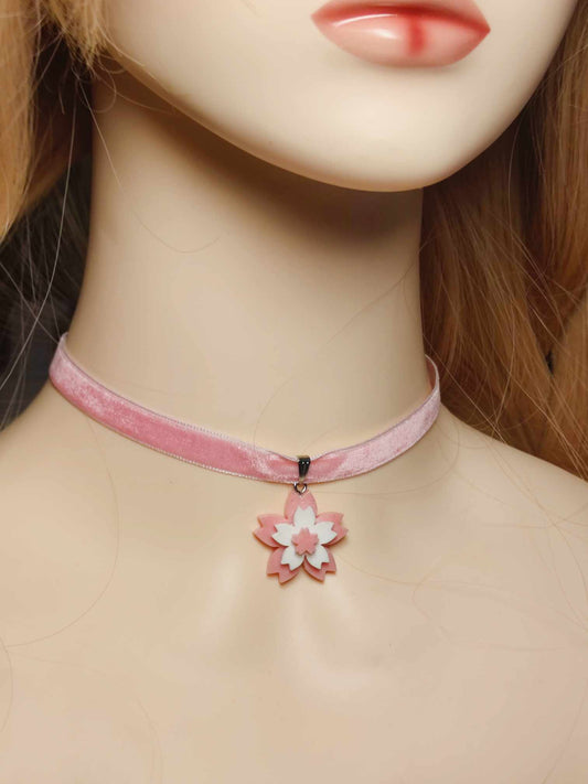 Transcendent Cherry Blossom Choker