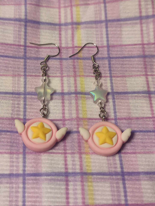 Card Captor inspired earrings