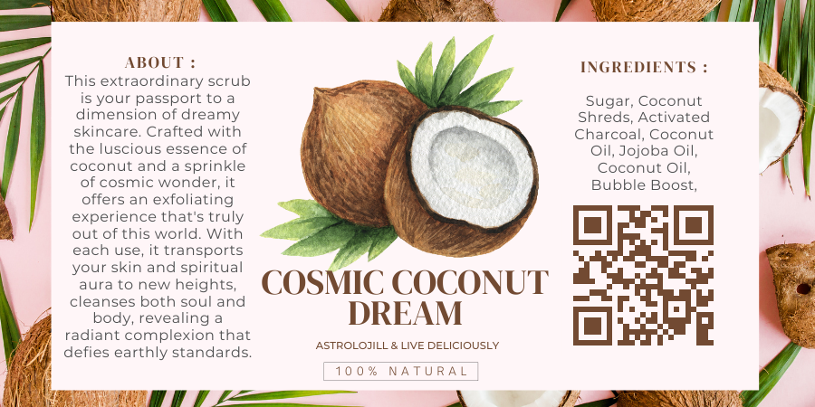 Cosmic Coconut Dream Polish Sugar Scrubs