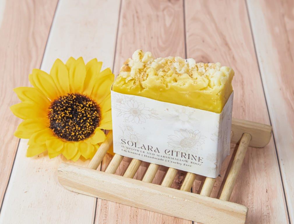 Solara Citrine Artisan Soap