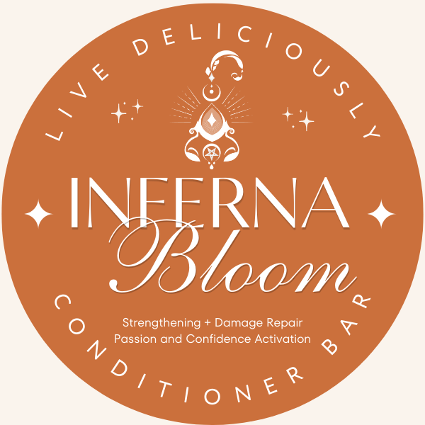 Inferna Bloom Shampoo/Conditioner Bar (Strengthening + Damage Repair)