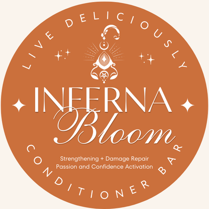 Inferna Bloom Shampoo/Conditioner Bar (Strengthening + Damage Repair)