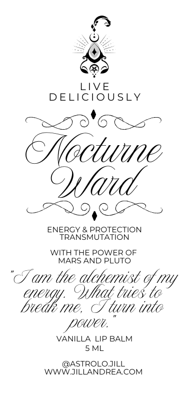 Nocturne Ward Lip Balm (Protection & Transmutation)