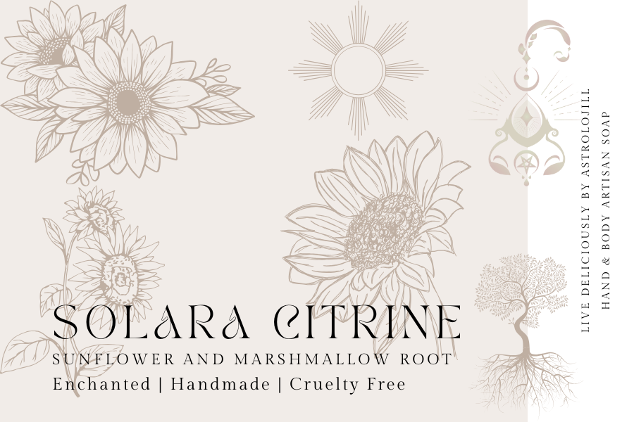 Solara Citrine Artisan Soap