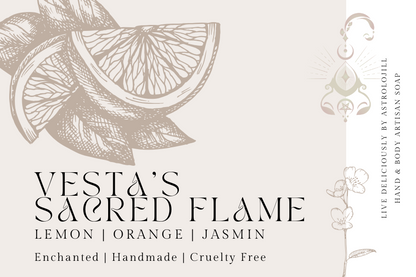 Vesta's  Sacred Flame Artisan Soap