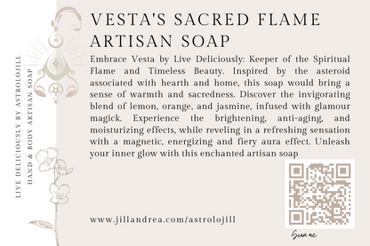 Vesta's  Sacred Flame Artisan Soap