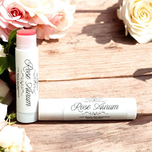 Rose Aurum Lip Balm (Love & Abundance)