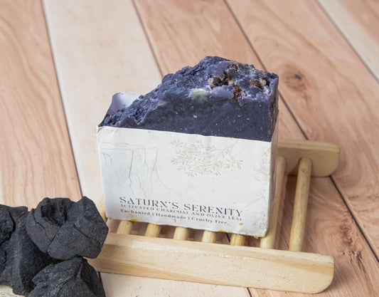 Saturn's Serenity Artisan Soap - AstroloJill & Live Deliciously